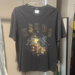 Ksubi - Men's Casual t-Shirt cropped distressed - medium pre-loved